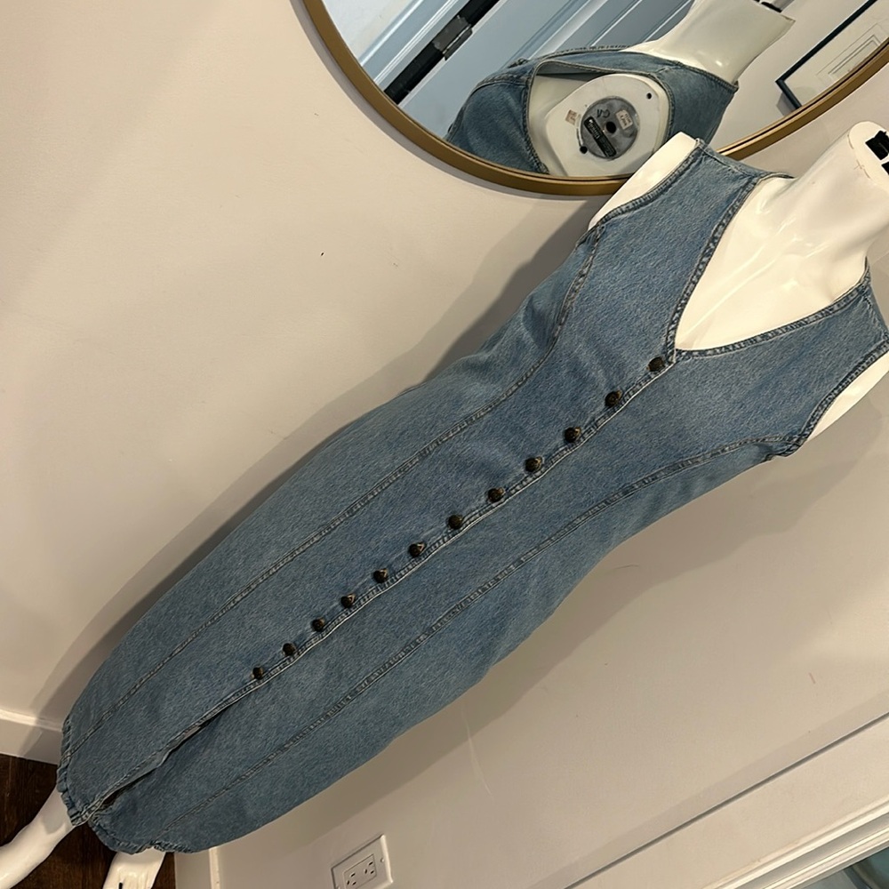 Vintage Santa Barbara Clothing Co Jean Dress